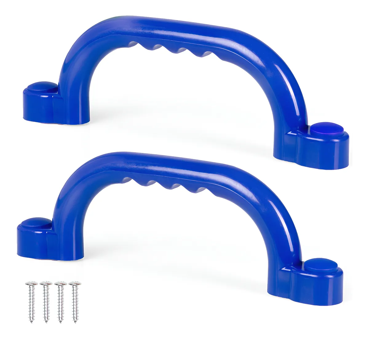 Asas de Seguridad para Parque Infantil - Barra de Agarre Azul para Niños - Mejora la Diversión y Protección en Exteriores