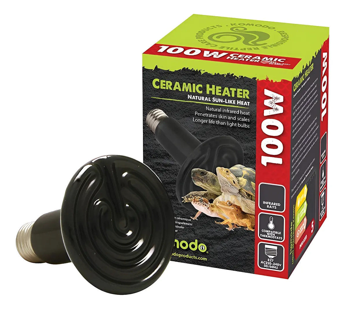 Radiador Cerámico Negro 100W: Calefacción Eficiente y Elegante para tu Hogar | Tecnología Cerámica de Larga Duración | Diseño Moderno y Compacto