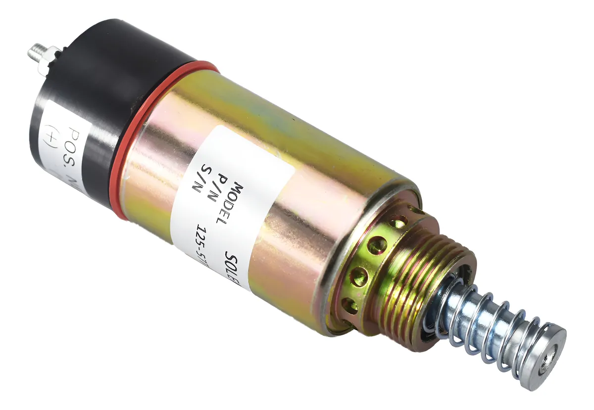 Solenoide de Apagado de Combustible para Caterpillar 3111 | Repuesto de Calidad para Maquinaria Pesada | Control Preciso del Motor | Solenoide de Parada de Combustible Duradero