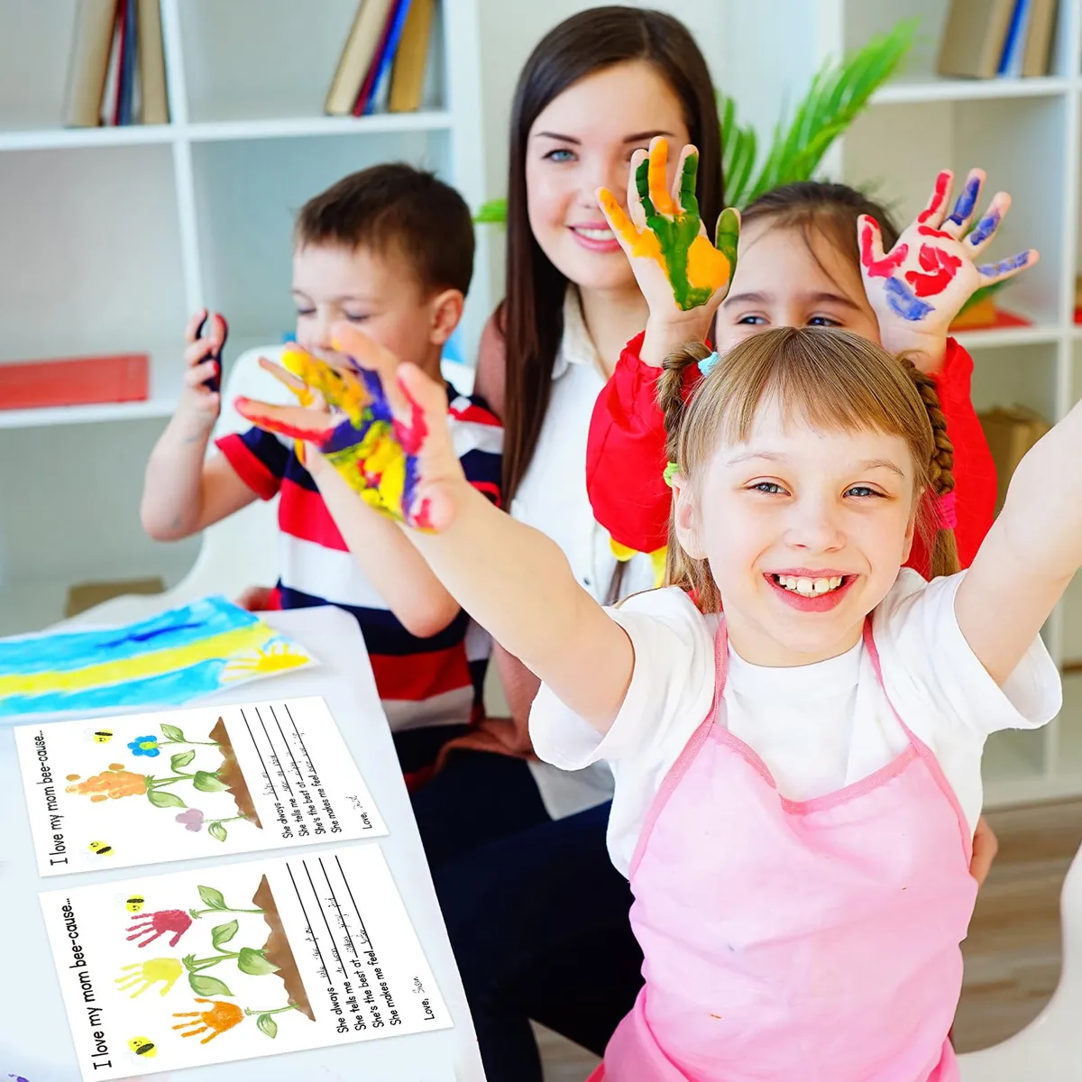 30 Manualidades Día de la Madre para Niños - Tarjetas Imprescindibles y Creativas - Pack Digital Descargable - Ideal para Sorprender a Mamá - Image 6