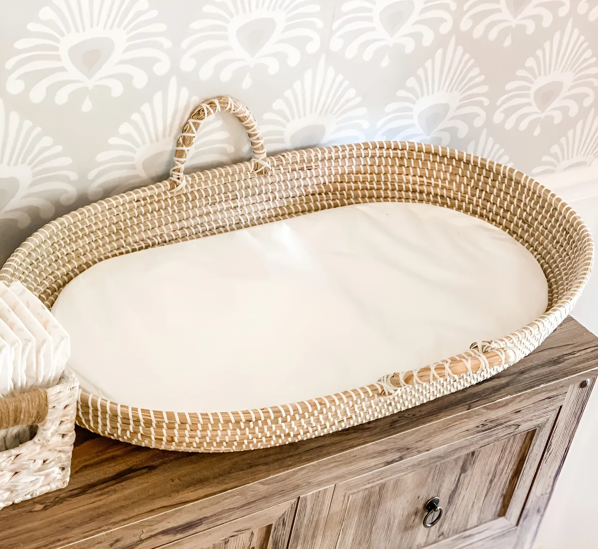 Canasta Cambiador Bebé Impermeable con Almohadilla Incluida | Organizador Práctico para Pañales y Accesorios | Diseño Exclusivo