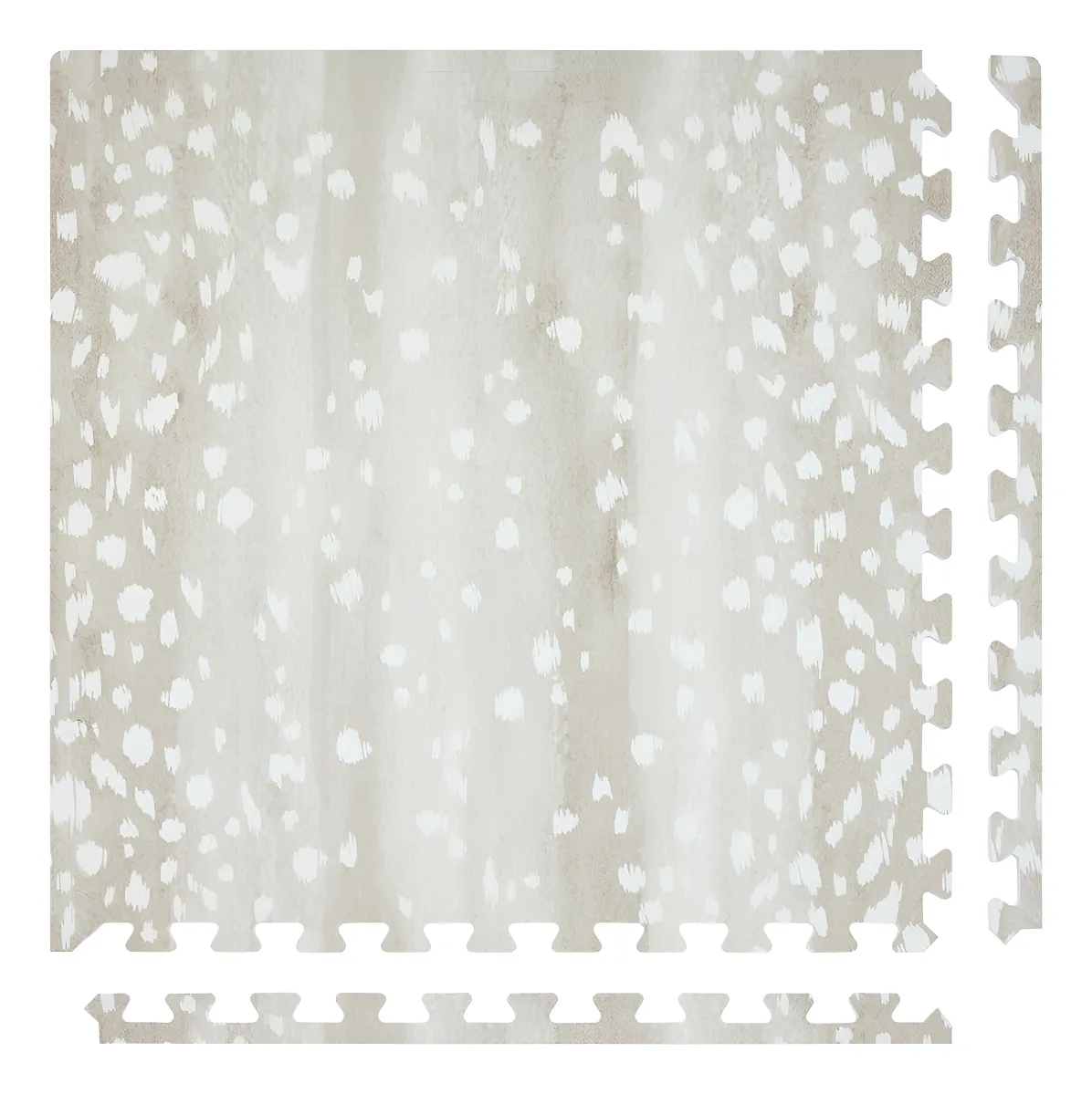 Alfombrilla Acolchada Bebé 6 Azulejos Shea Fawn - Suave, Segura y Elegante para Juegos Infantiles y Descanso | Fácil Limpieza