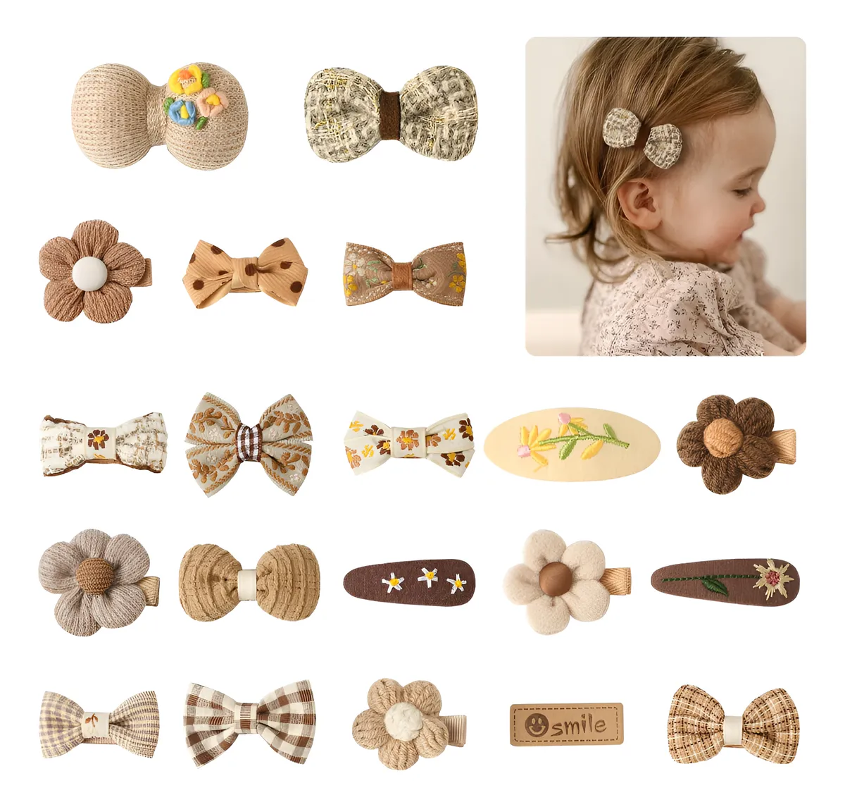 Accesorios De Cabello Suaves Y Delicados Para Niñas Y Bebés
