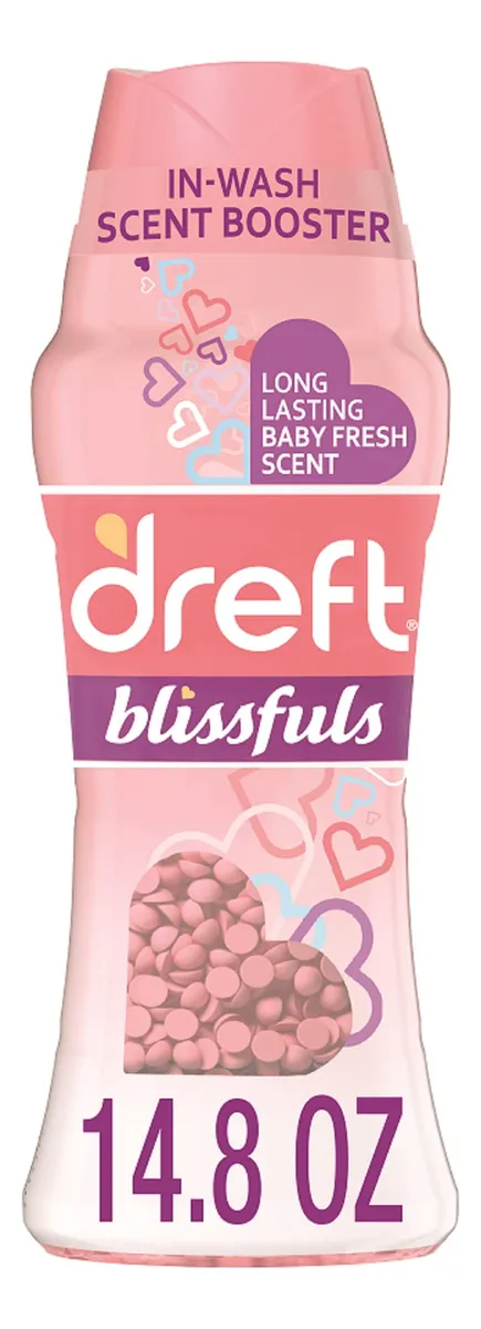 Dreft Blissfuls Perlas Aromatizantes para Ropa Baby Fresh - Frescura Duradera y Suavidad para tu Ropa - Aroma Delicado Ideal para Bebés y Toda la Familia