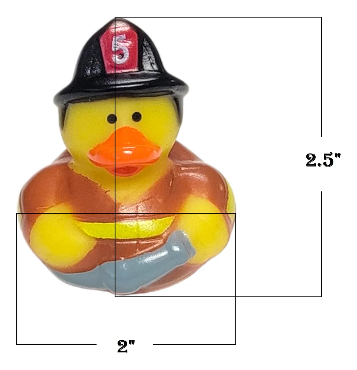 Patos de goma para bomberos Paquete de 12 Recuerdos de fiesta de