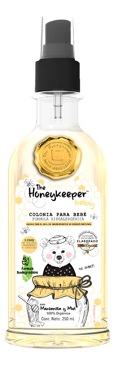 Pack 2 Colonia y Shampoo Manzanilla y Miel 340ml para Bebé - Cuidado Suave y Natural para el Cabello y Piel