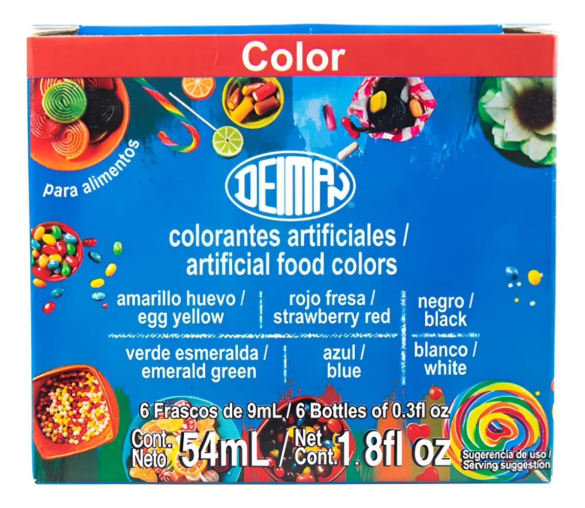 Colorantes Comestibles Multicolor para Bebidas y Repostería Profesional | Amplia Gama de Colores Vibrantes para Pasteles, Postres y Cocteles