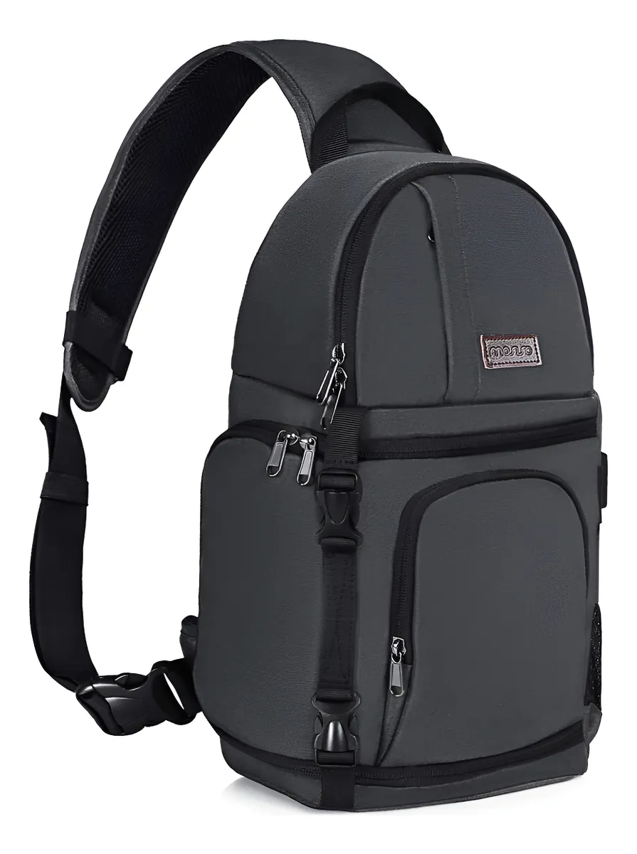 Bolsa Cámara A Prueba De Golpes Con Trípode Modular Profesional - Protección Antigolpes y Compartimentos Ajustables - Diseño Elegante y Duradero