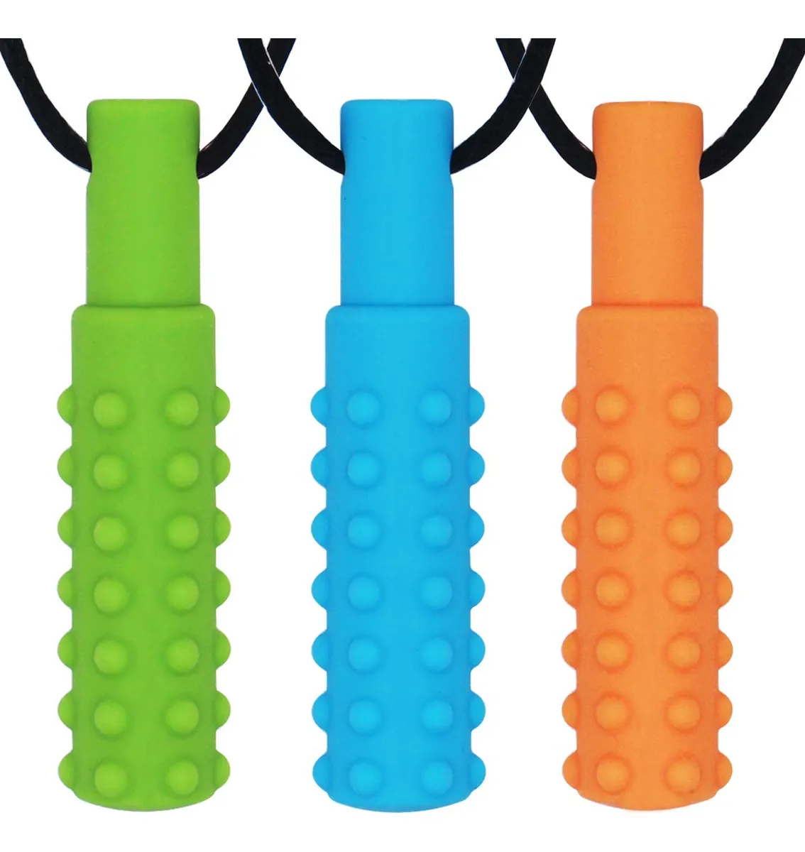 Collar Masticable Sensorial para Necesidades Especiales - Juguete Seguro y Duradero para Alivio del Estrés y Ansiedad - Diseño Ergonómico