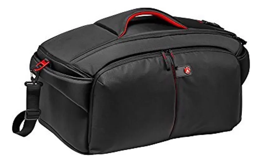 Bolso de Cámara de Video Compacto Negro Profesional - Protege tu Equipo de Grabación - Diseño Resistente y Ligero - Accesorios de Video