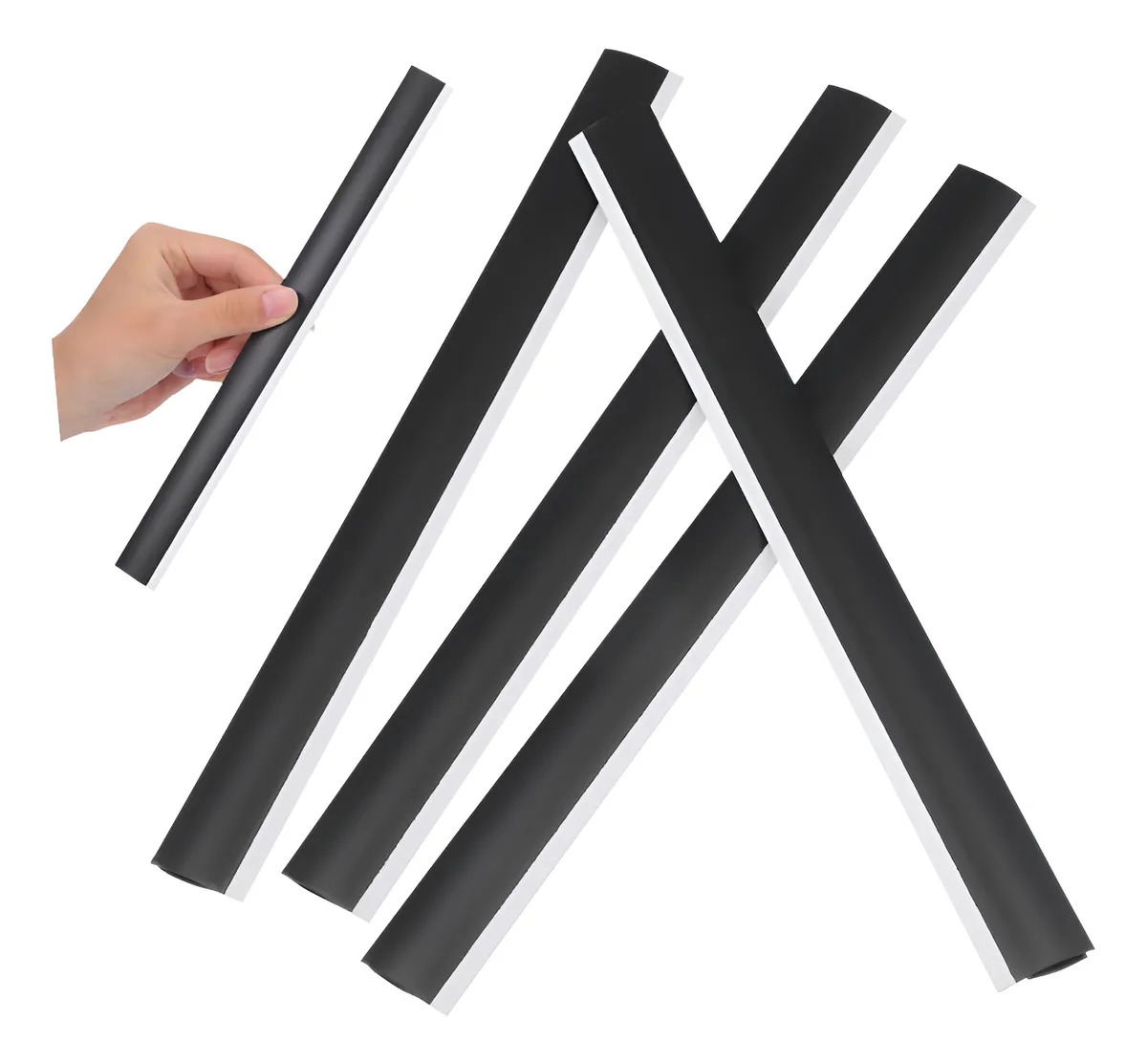 Juego de 4 Piezas de Repuesto para Recogedor de Polvo Profesional - Solución Duradera y Eficiente para Limpieza del Hogar y Oficina - Color Versátil