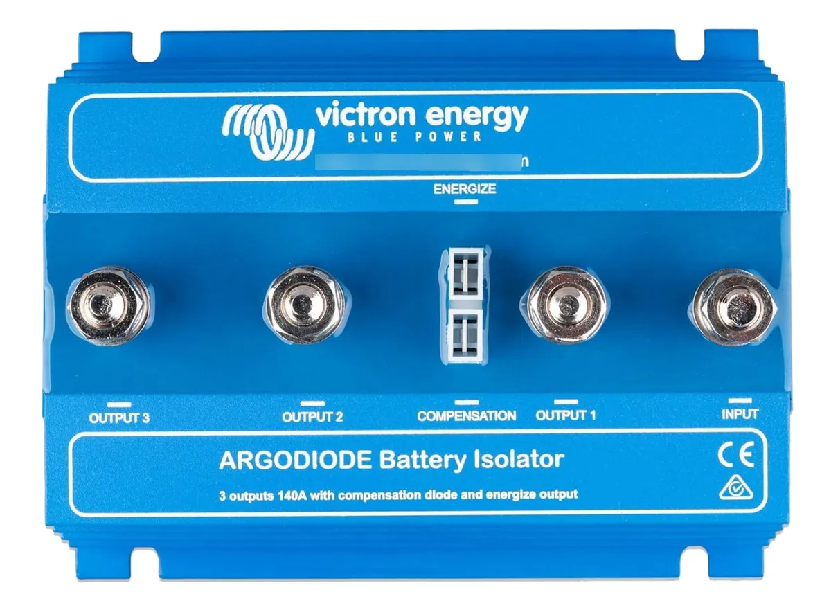 Aislador de Batería Argodiode para 3 Baterías - 140 Amperios | Máxima Protección y Rendimiento para tus Sistemas Eléctricos