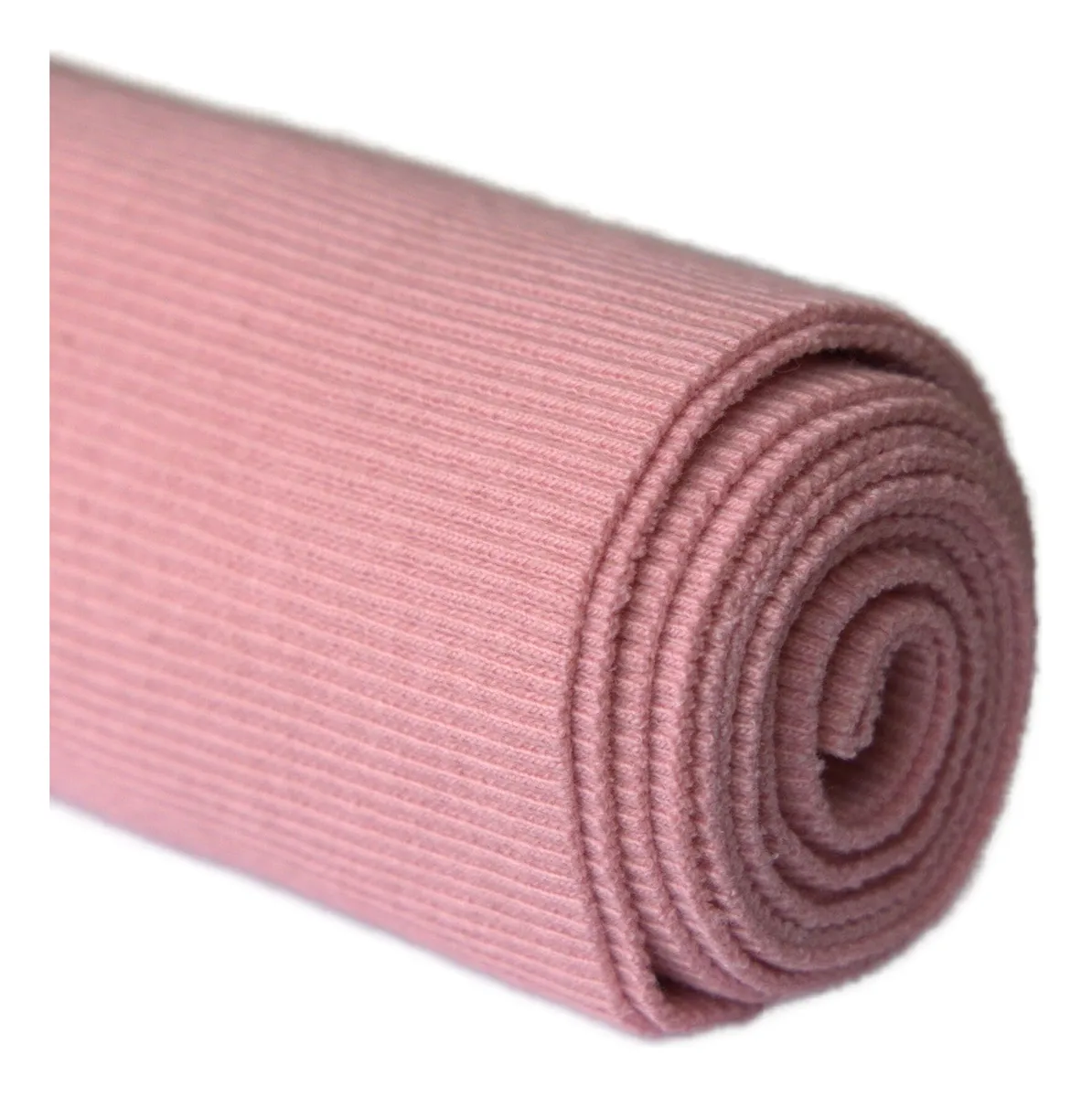 Tela Acanalada Rosa Premium - Ideal para Confección de Chamarras y Sudaderas de Moda, Textura Suave y Duradera, Vendida por Metro