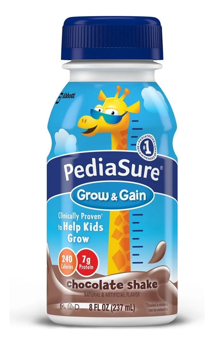 Batido de Nutrición Infantil Sabor Chocolate - Pack 24 Unidades - Bebida Energética y Saludable para Niños