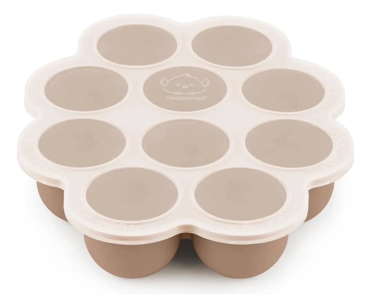 Bandeja Congeladora de Alimentos para Bebés en Silicona - Ideal para Porciones Individuales - Libre de BPA - Fácil Limpieza - Color Variado