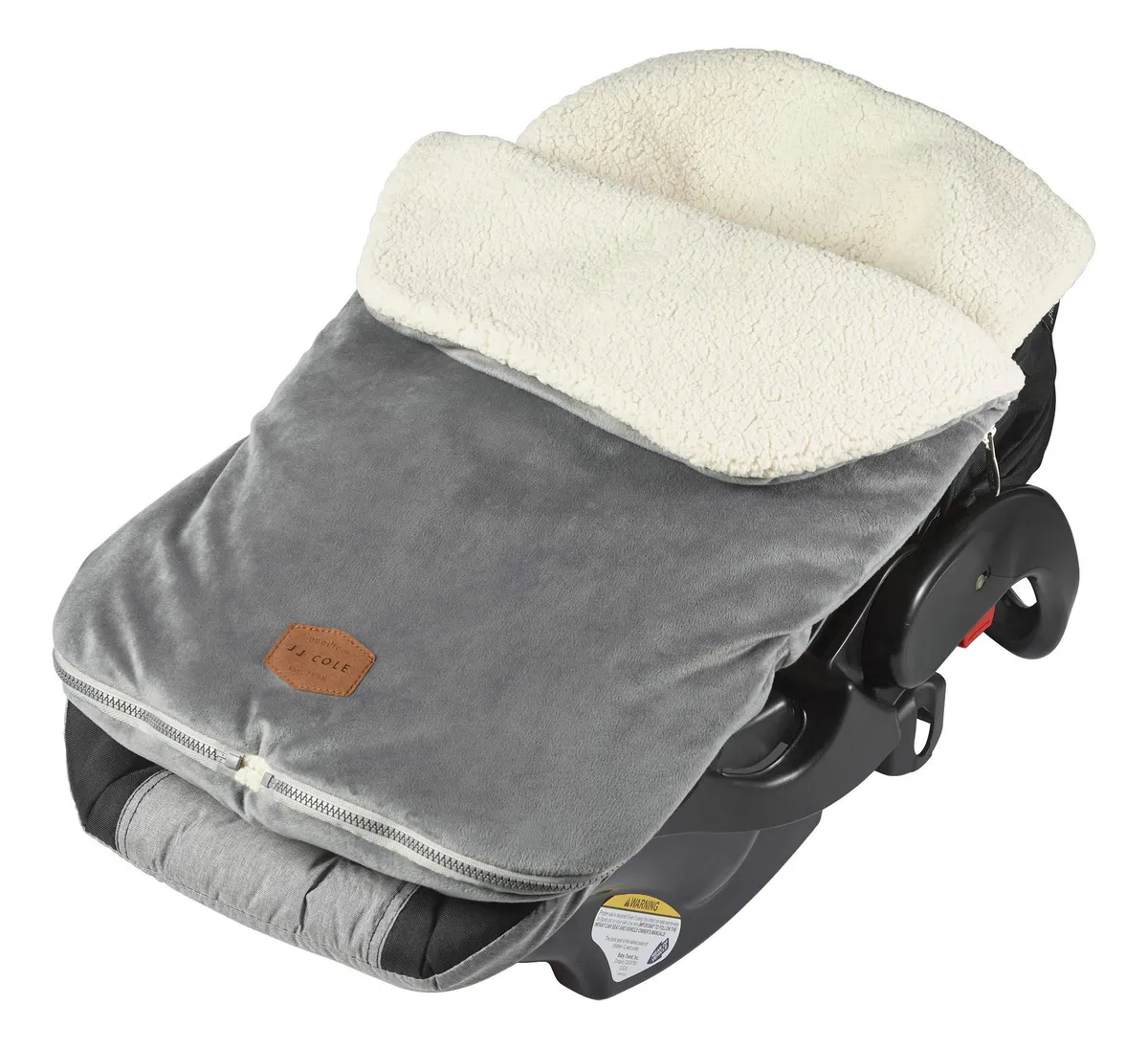 Bolsa de Banderines para Bebé - Protección Invierno Grafito | Ideal para Carrito y Silla de Paseo - Diseño Exclusivo para Niños y Niñas