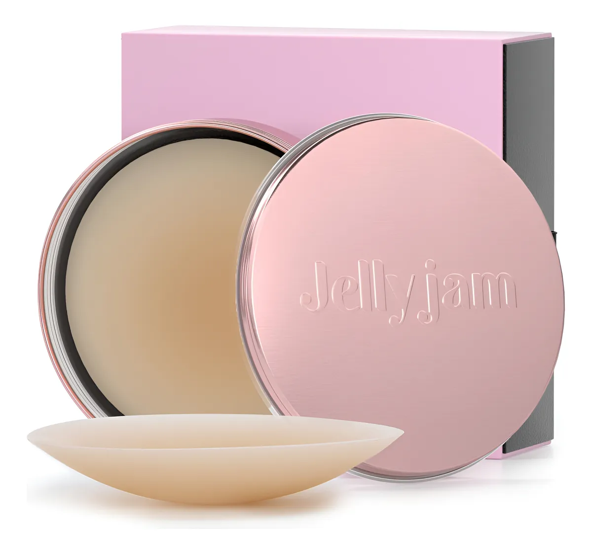 Cubre Pezones De Silicona Adhesivos Reutilizables Para Mujer Con Estuche - Invisible y Cómodo Para Cualquier Ocasión - Talla Única - Color Variado