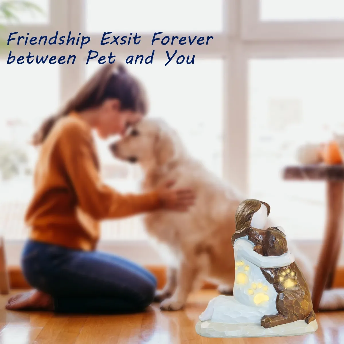 Estatuilla De Condolencia Para Mascotas - Símbolo De Recuerdo y Amor Incondicional - Decoración Conmemorativa para el Hogar - Image 3