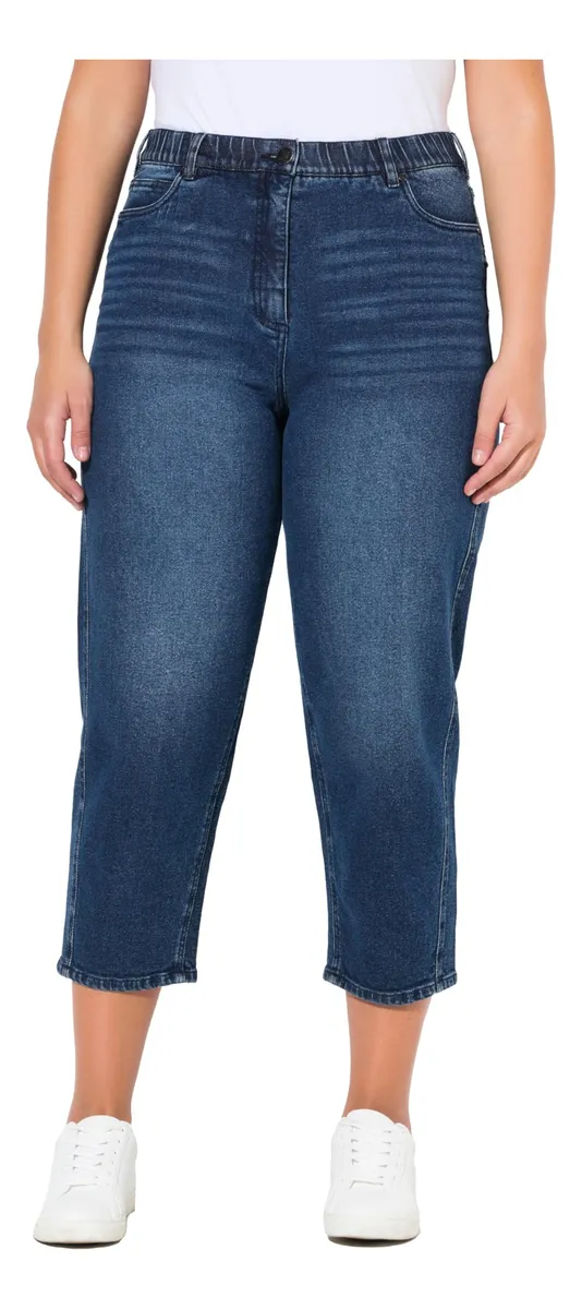 Vaqueros Mujer Pierna Cónica Cintura Cómoda - Diseño Moderno y Elegante para el Día a Día