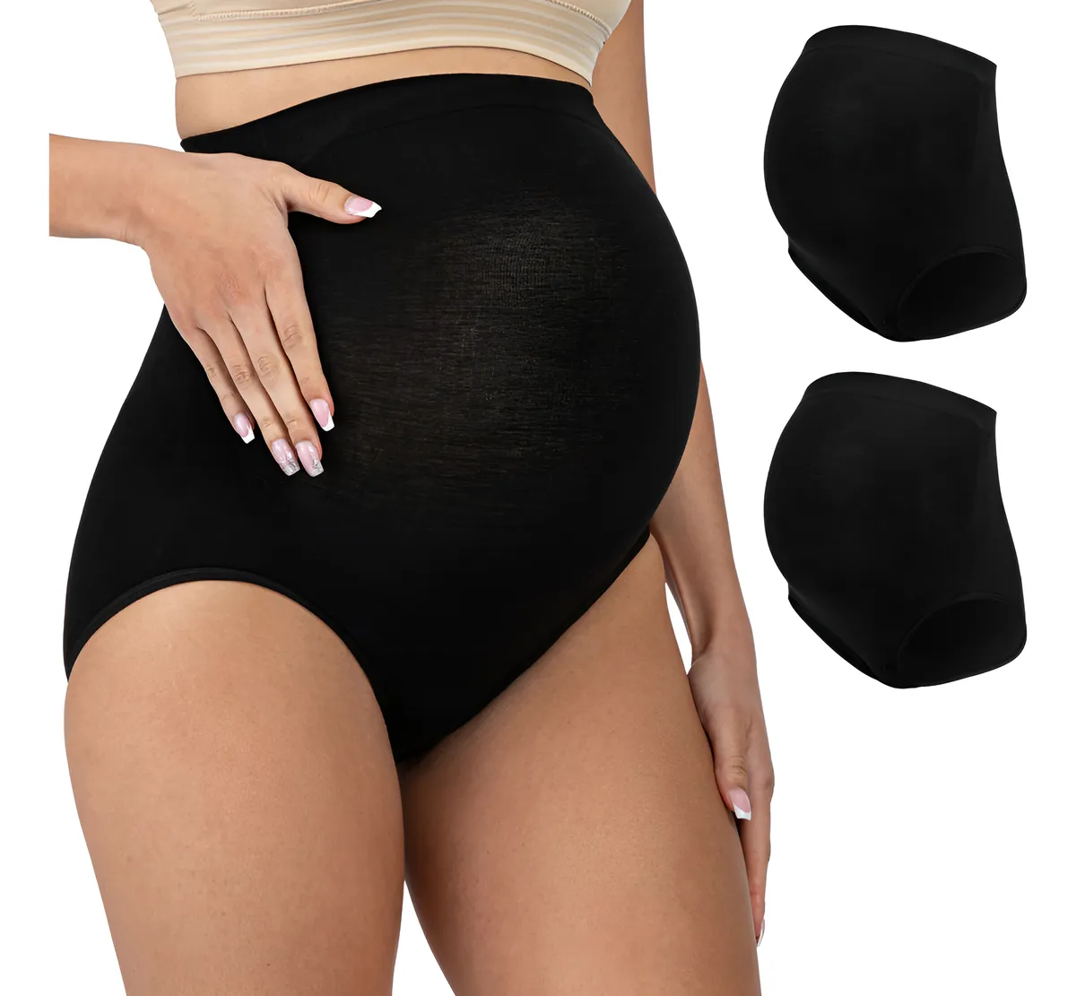 Calzoncillos De Maternidad Paquete De 2 Bragas Para Mujer