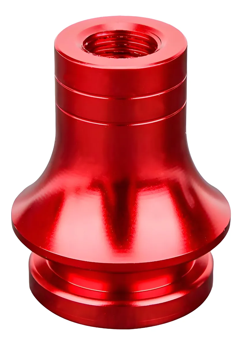 Adaptador De Palanca De Cambios De Aluminio Impermeable Rojo