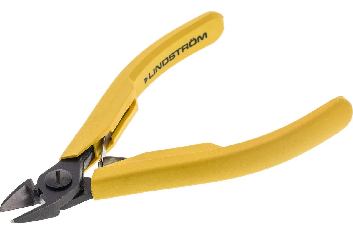 Pinza de Corte Diagonal Lindstrom G51091 Micro Bisel: Precisión Profesional para Electrónica y Joyería | Corte Limpio y Controlado