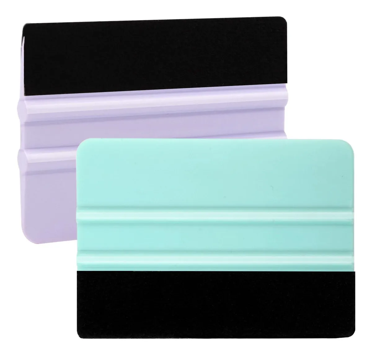 Escobilla De Goma De Vinilo (2 Piezas) - Ideal para Manualidades, Limpieza Detallada y Aplicación de Adhesivos | Herramienta Versátil