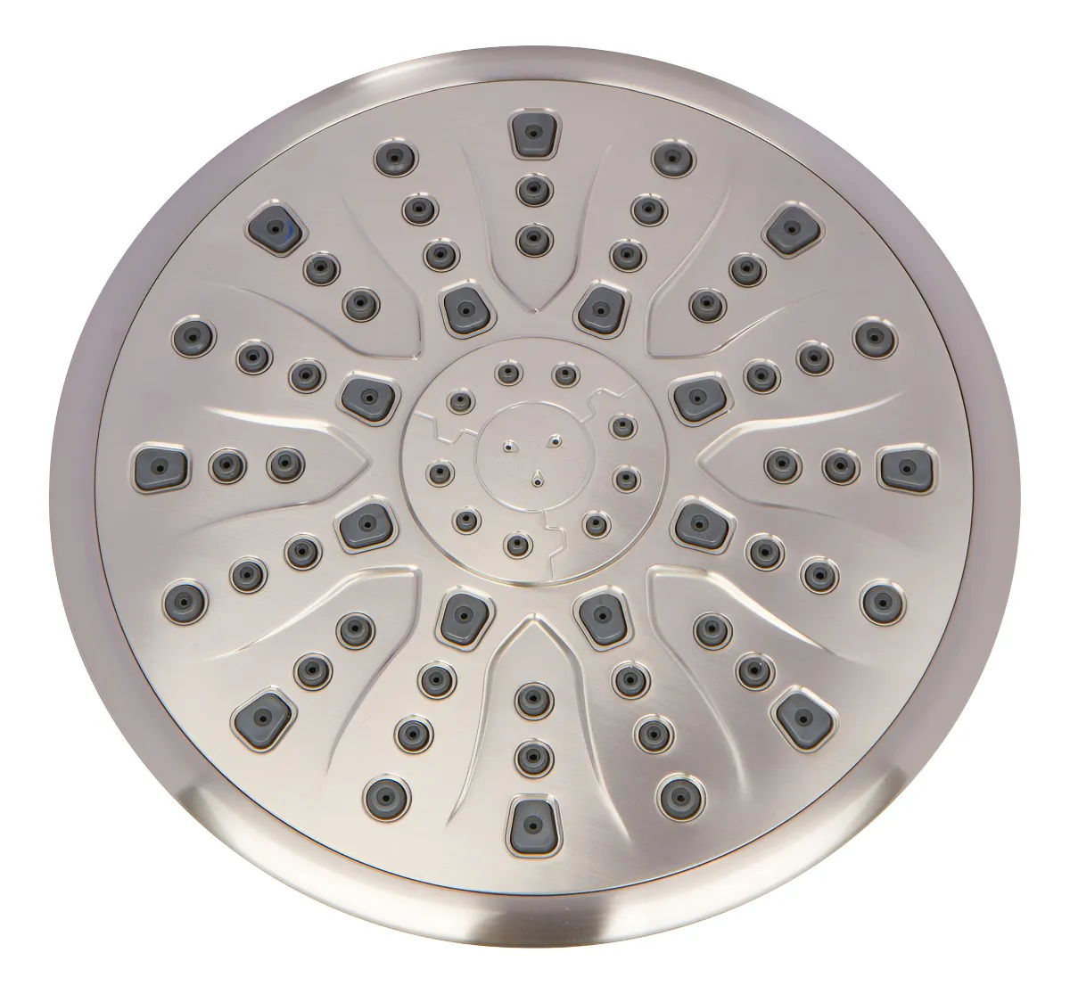 Cabezal de Ducha Aqua Elegante Lluvia Níquel Cepillado 23cm Thin con Tecnología Air-injection para una Experiencia de Spa en Casa