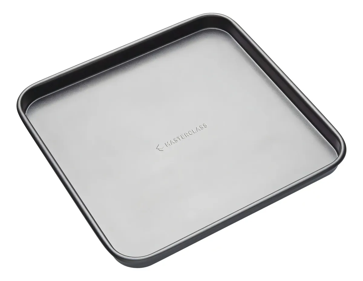 Bandeja Cuadrada Antiadherente 26 Cm para Repostería - Pack 10 Unidades - Horneado Perfecto y Fácil Limpieza
