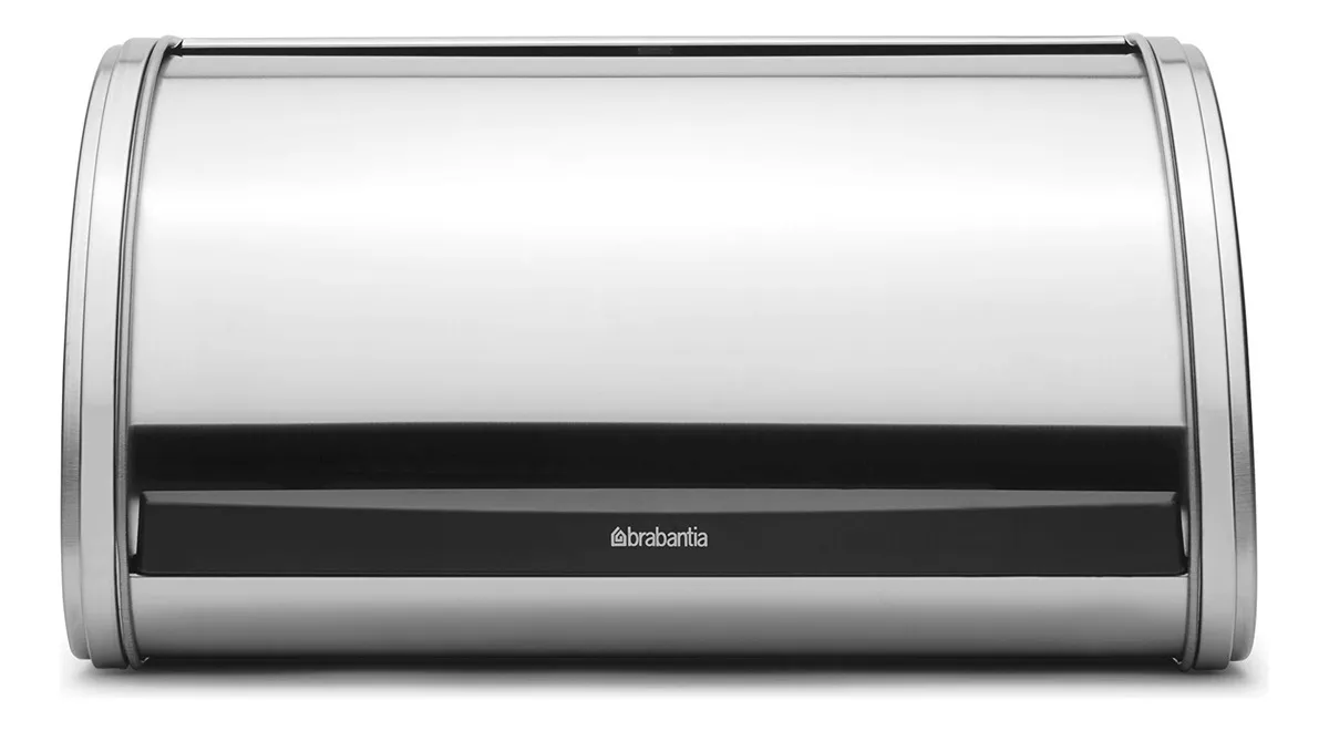 Panera de Acero Inoxidable Mate con Tapa Deslizante - Tamaño Mediano - Diseño Plateado Elegante para tu Cocina Moderna | Almacenamiento y Conservación de Pan